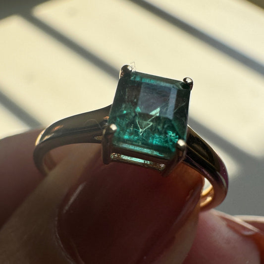The Timeless Emerald 14k/18k Gold Ring