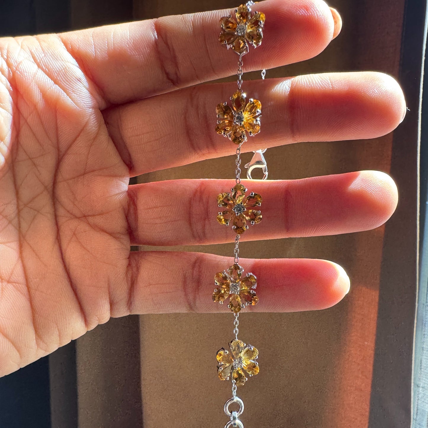 Bloom Natural Citrine Bracelet