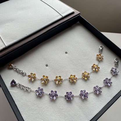 Bloom Natural Citrine Bracelet