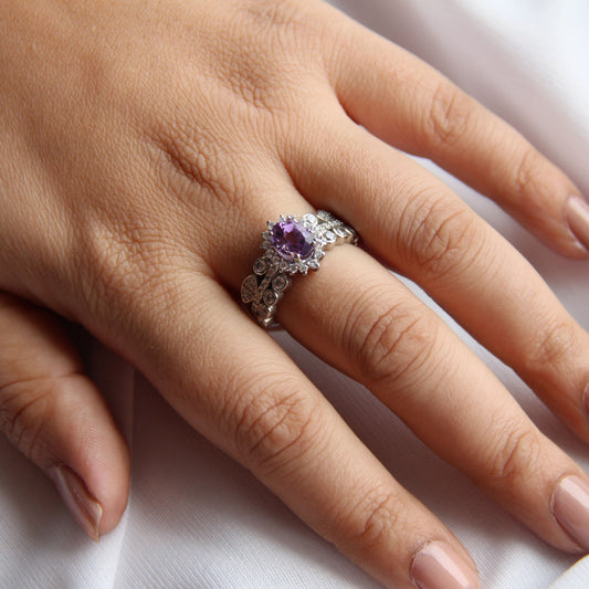 Orna Natural Amethyst Ring