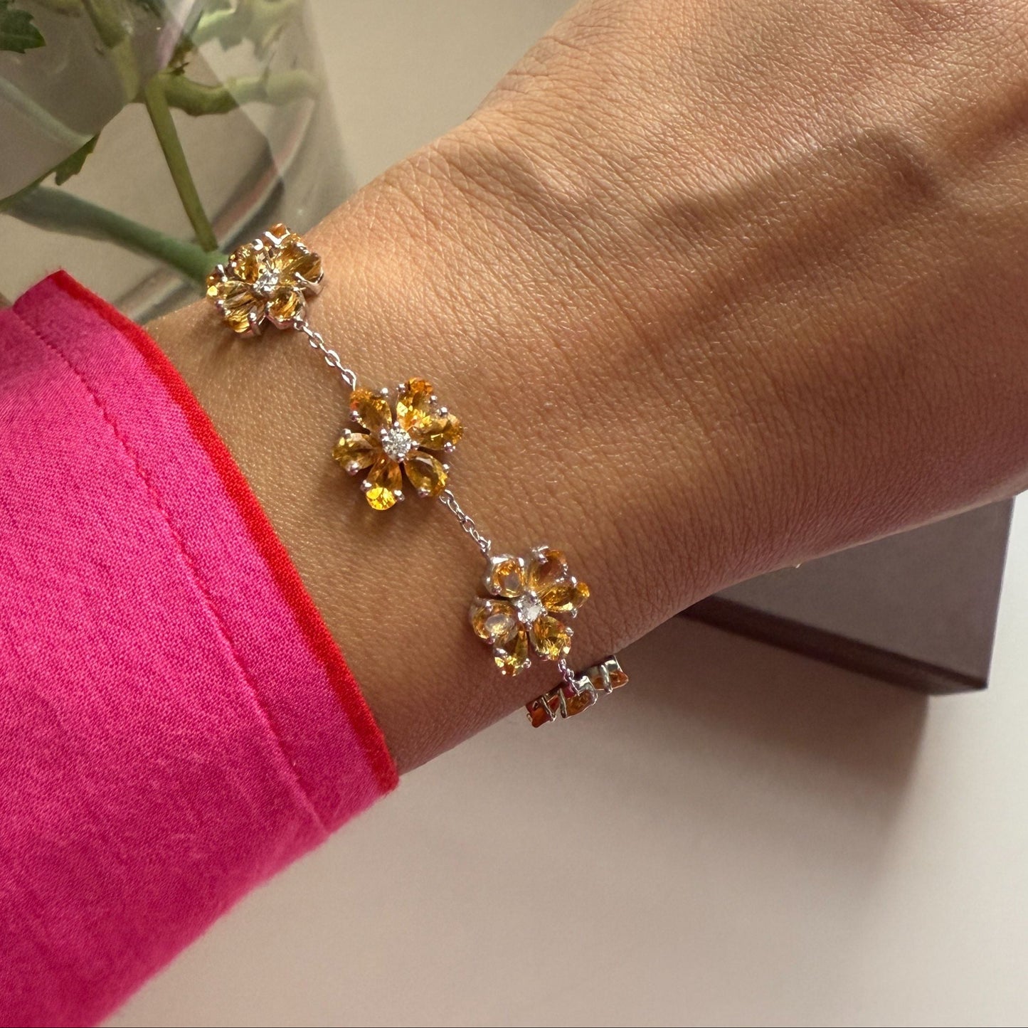 Bloom Natural Citrine Bracelet