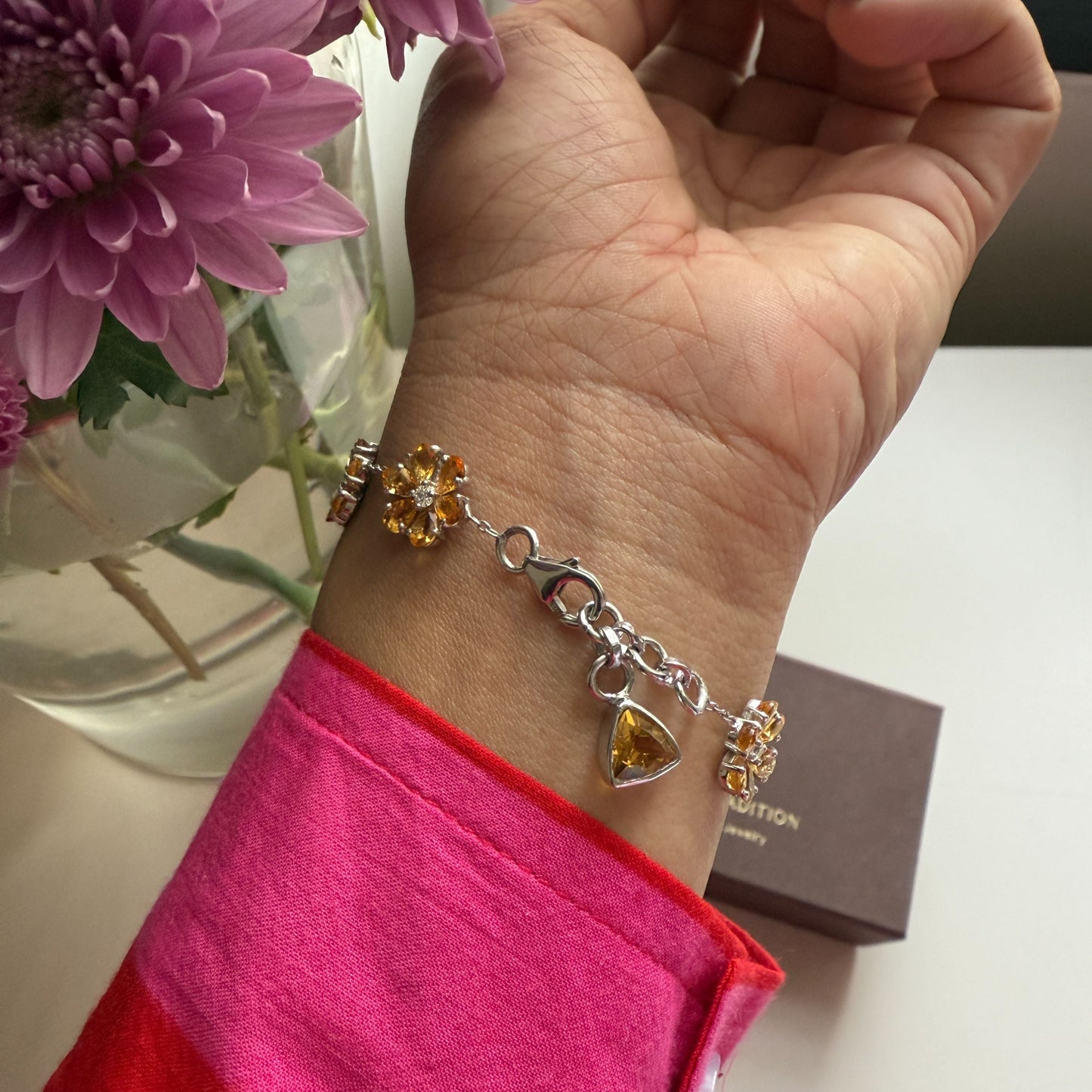 Bloom Natural Citrine Bracelet