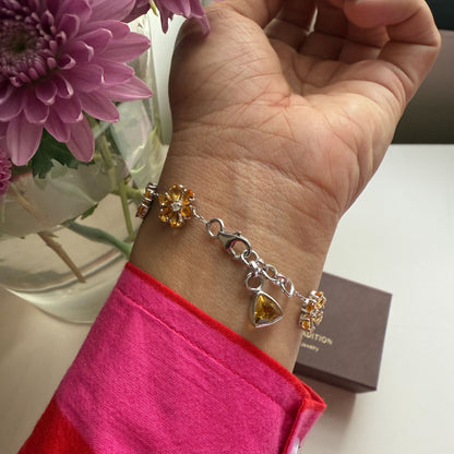 Bloom Natural Citrine Bracelet