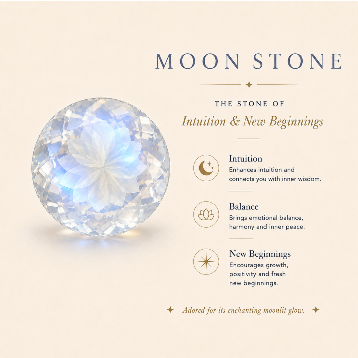 Little Luminary Moonstone Bracelet