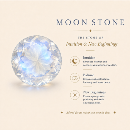 Little Luminary Moonstone Bracelet
