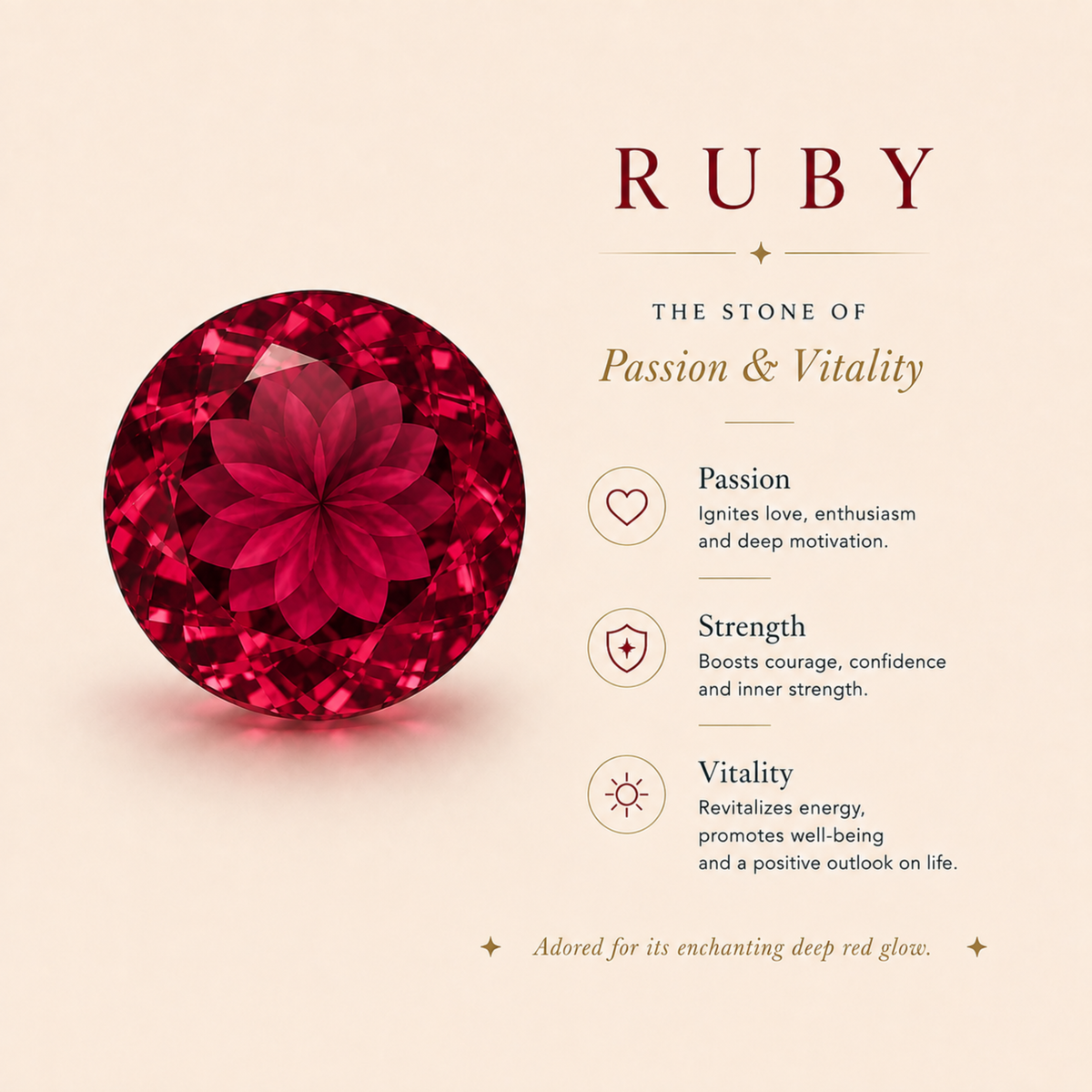 Ruby Mist 14K/18K Gold Ring