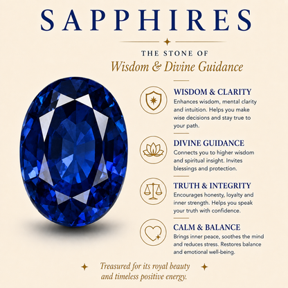 Dual Grace Blue Sapphire Gold Ring