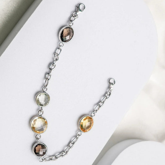 Elegant Dangle Multi Bracelet