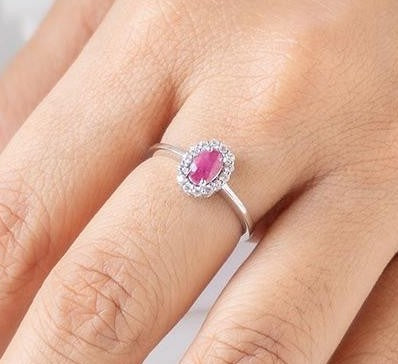 Daily Grace Ruby Gold Ring