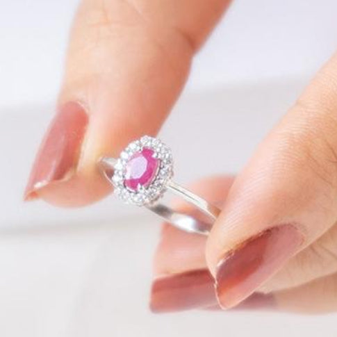 Daily Grace Ruby Gold Ring