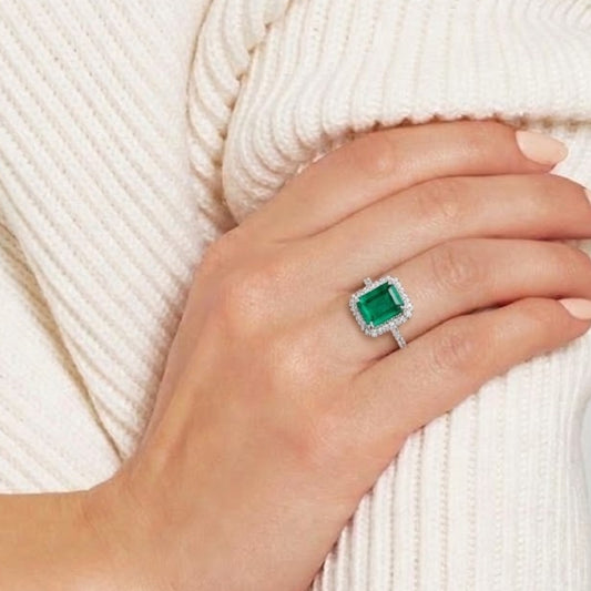 Emera Natural Emerald Ring
