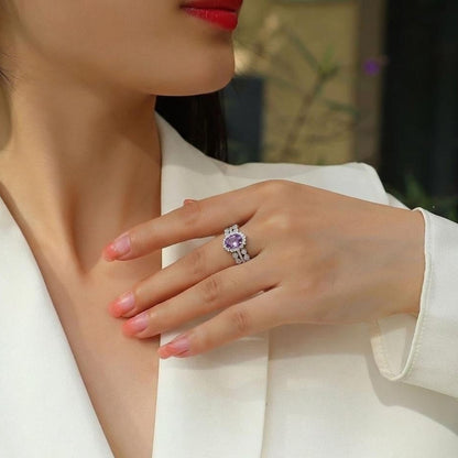Orna Natural Amethyst Ring