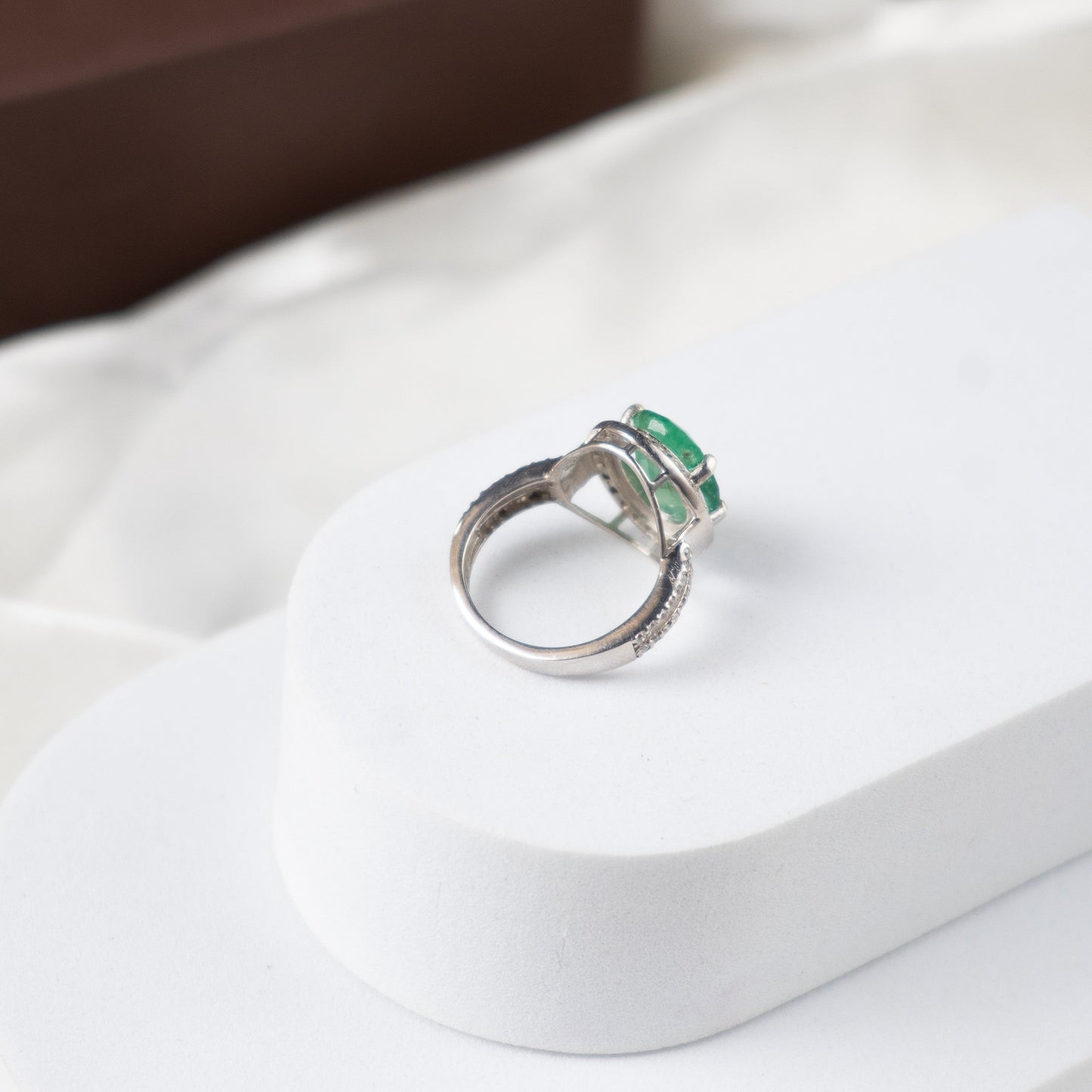 The Sacred Natural Emerald Ring