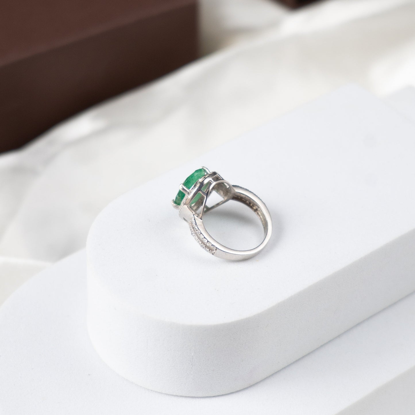 The Sacred Natural Emerald Ring