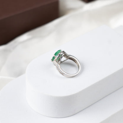 The Sacred Natural Emerald Ring