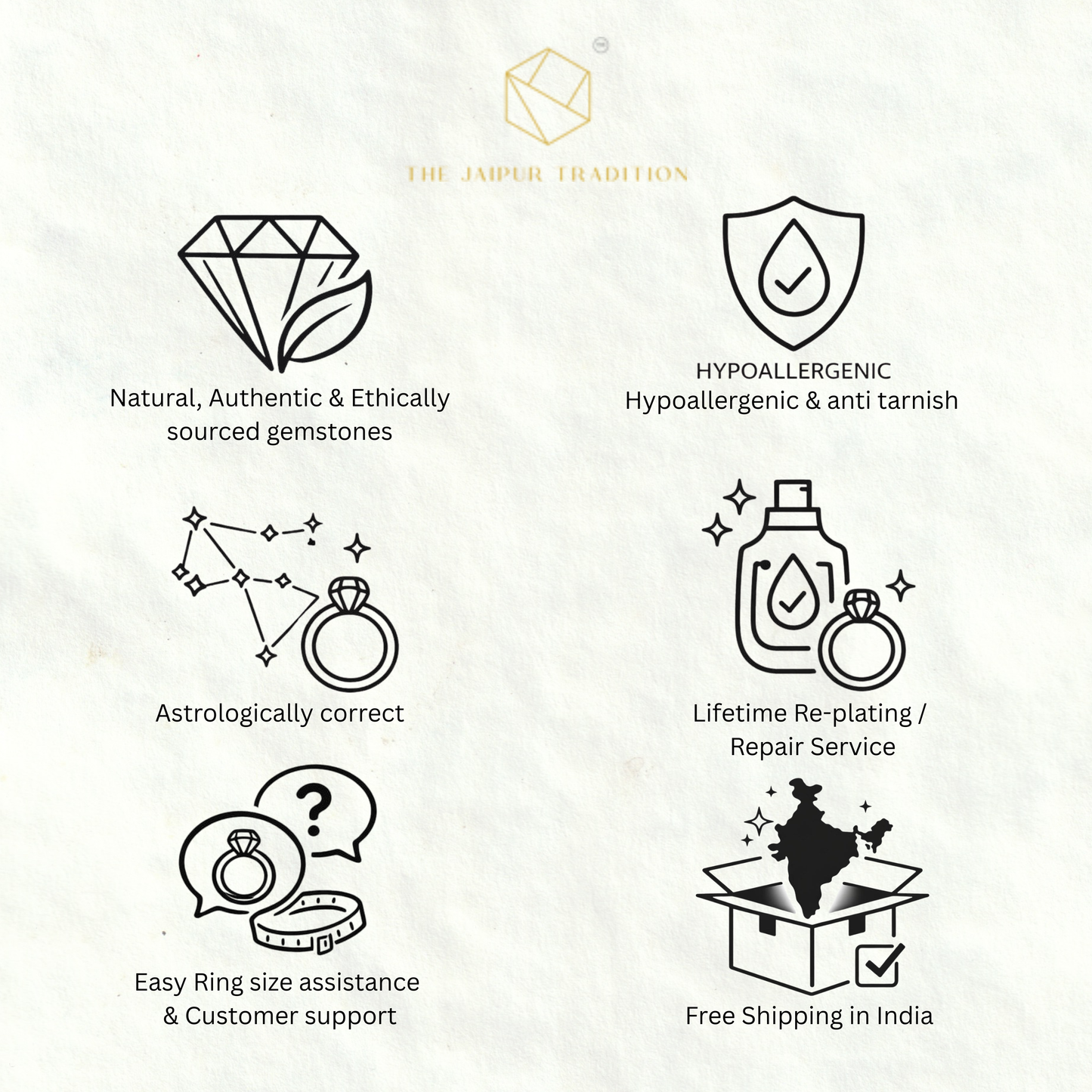 Tourmaline Crush Natural Gemstone Silver Ring